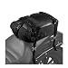 Motorcycle Seat Bag, SEEU Universal Motorcycle Tail Bag, Black, 20 Liters
