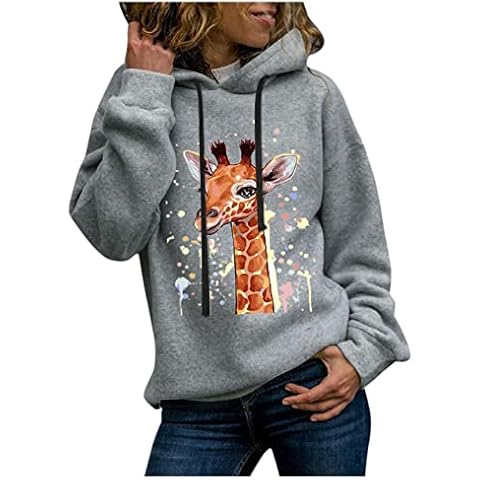 SIGOYI Giraffe Print Oversized Hoodie Cover