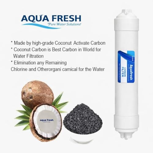 Image of Ruiquan 100 GPD Membrane with Carbon & Sediment Filter + Inline Cartridge | High TDS Spare for All PurifiersWater Purifier with RO Technology for Home (Service Kit) 3in1