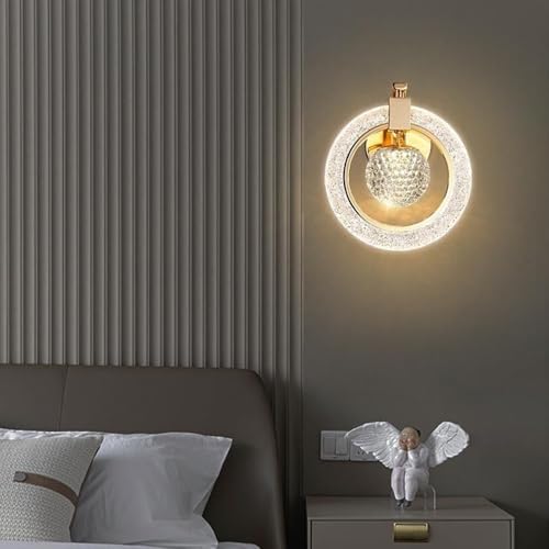 Iluminación de pared LED de 10W con tres modos de color para salón 4