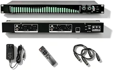 Intequalizzatore Rack THYXGS Equalizzatore Digitale a 31 Bande, Equalizzatore Audio Grafico ...