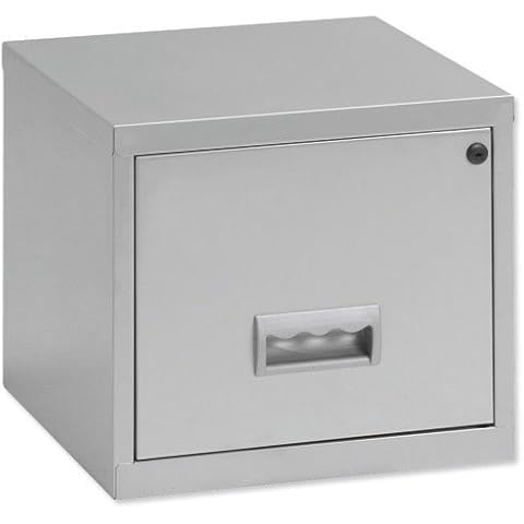 Pierre Henry Filing Cube Cabinet Steel Lockable 1 Drawer A4 W400xD400xH400mm Silver Ref 599000 Cover