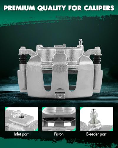 Image of SCITOO Front Left Disc Brake Caliper Fit For Chrysler For Pacifica 3.6L 2017-2020 | For Chrysler For Town & Country 3.6L 2012-2016 | For Chrysler For Voyager 3.6L 2020 1PC Brake Caliper 18B5402