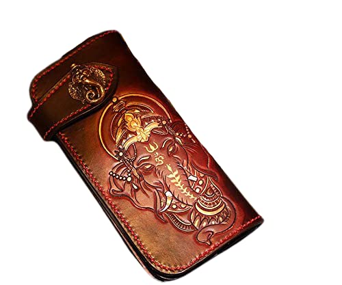 personalized biker wallets