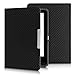Produktbild kwmobile Hülle kompatibel mit Tolino Vision 1/2 / 3/4 HD - Kunstleder eReader Schutzhülle Cover Case - Carbon Schwarz Rot
