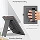 HGWALP Universal Hülle für Alle 6 Zoll eReaders, Folio Ständer Hülle mit Handschlaufe Kompatibel mit 6 Zoll Kindle Paperwhite/Kobo/Tolino/Pocketook/Sony E-Book Reader-Library