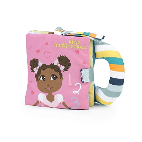 Image of Little Muffincakes Zhara 5-Panel Soft Book, Number Learning, Multiple Textures, 3D, Ballerina Character, Age 0M+