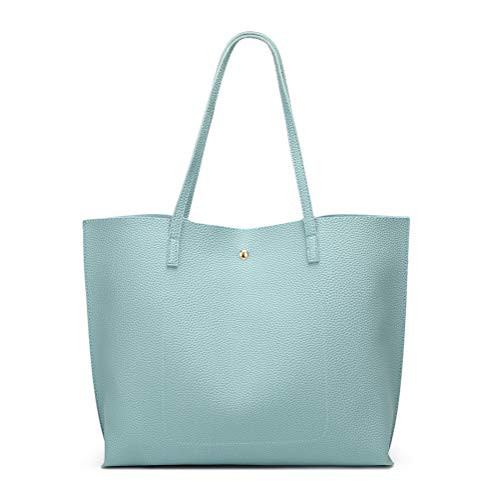 Image of Dreubea Women's Soft Faux Leather Tote Shoulder Bag from, Big Capacity Tassel Handbag