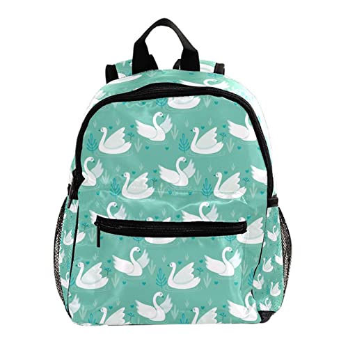 Sac à dos pour enfants cygne blanc pour s'émerveiller sur le chemin de l'école
