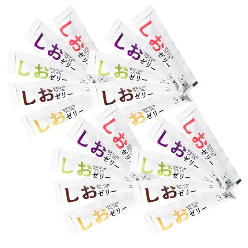 ゼネコンがつくった しおゼリー 10g ランダム アソートセット 20本 お試し 塩ゼリー ゼネコン ライチ レモン マスカット ぶどう りんご 熱中症対策 塩分補給 建設 現場 作業のサムネイル