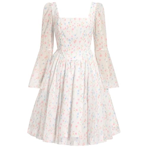 Robe corset élégante IMEKIS en mousseline pour affiner la taille en soirée de mariage