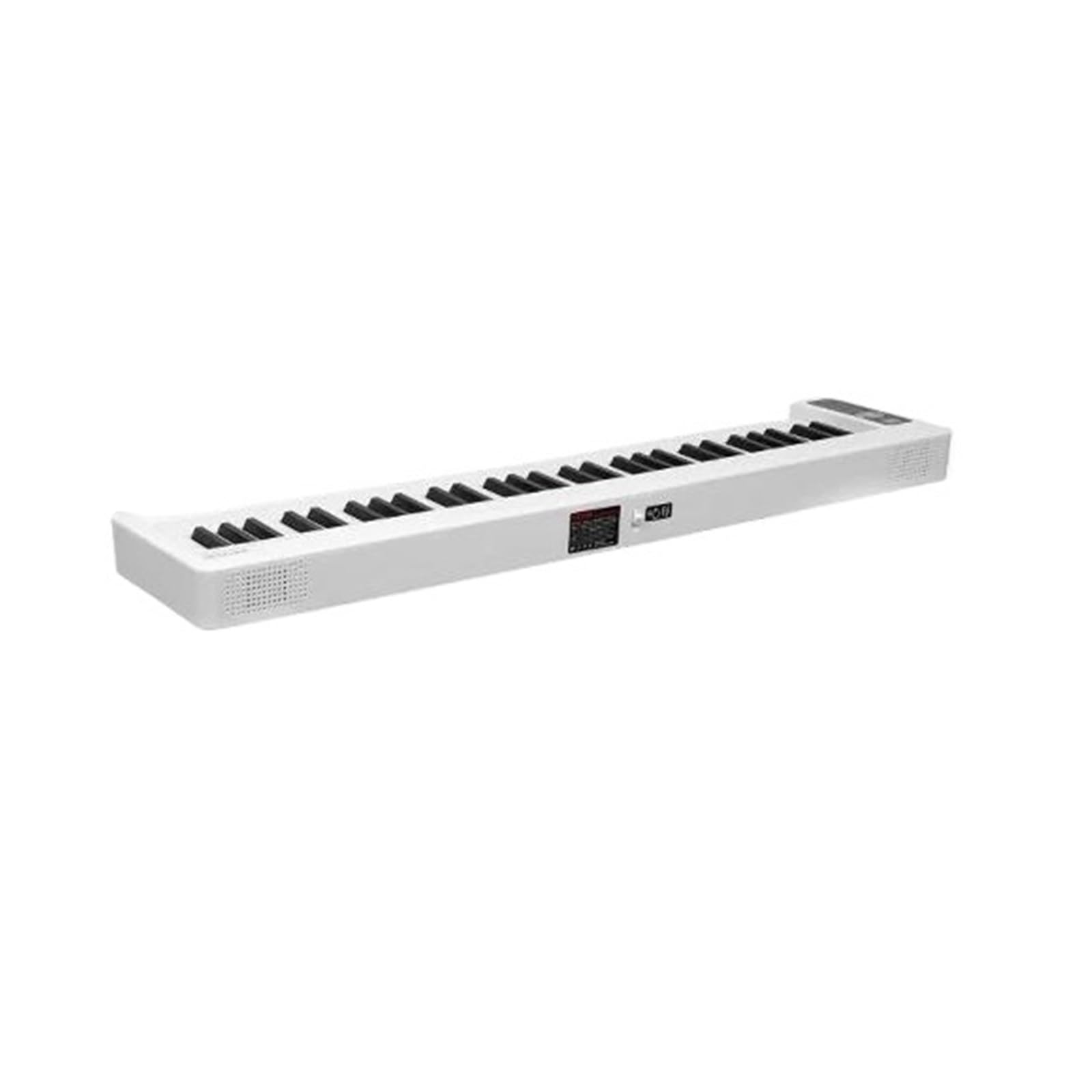 Profesjonalne Pianino Elektroniczne Profesjonalne Elektroniczne Składane Pianino Cyfrowe Z 61 Lub 88 Klawiszami Z Możliwością Ładowania Dla Początkujących(61 Keys White)