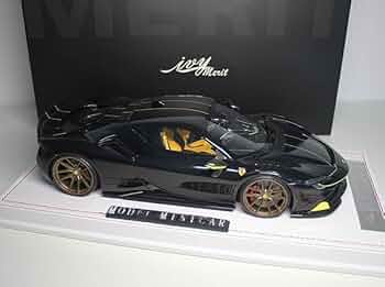 FERRARI 400 SA ダークブルー超レアモデルカー 予約商品 ** BBRC285SU21 Ferrari SF90 XX Stradale Baby Blue