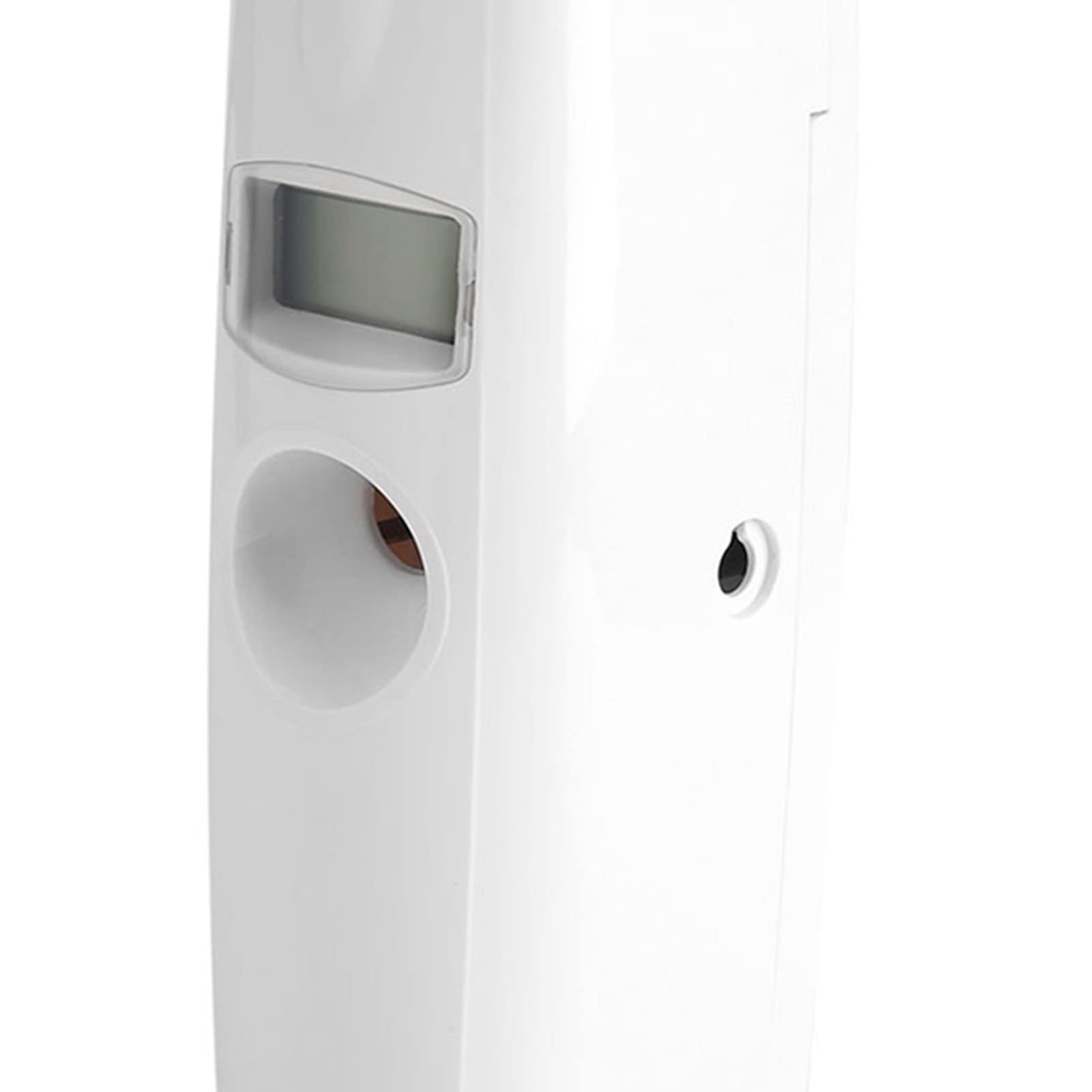 Display LCD Timer automatico Dispenser di profumo Profumo Spray Rinfrescatore d'aria Materiale ABS per ufficio Soggiorno Bagno Hotel Bianco 86 x 83 x 238 mm