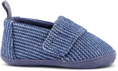 Chaussons TOMS bébé garçon espadrilles en toile souple anti transpiration