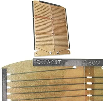 Full Set of Heating Elements for Dualit 2 Slot Toaster Genuine Spare Parts Two Slice 3 x Heater Panels 230V