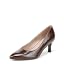 Cappuccino Brown Faux Leather