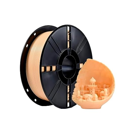 iBOSS PLA Plus (PLA+) 3D Printer Filament 1.75mm +/- 0.02mm,1kg Spool (2.2lbs) Toughness Enhanced 3D Printing Filament,High Toughness 1.75mm Filament,Fit Most 3D FDM Printer, Beige (Skin Tone)