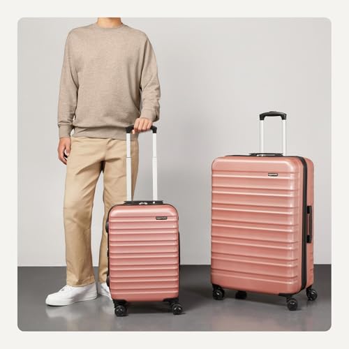 Amazon Basics Hardshell Suitcases Set