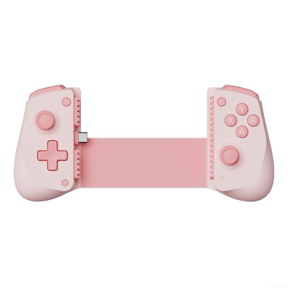 Manette de jeu extensible pour Android et iOS, manette de jeu portable de 21 cm avec design compact, compatible avec les appareils mobiles pour jouer en déplacement (vert)