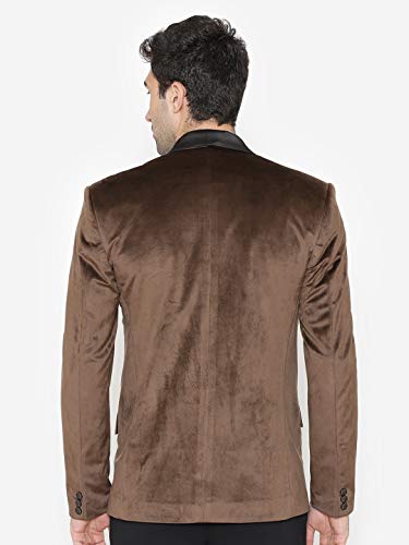 Image of WINTAGE Men's Premium Velvet Notch Lapel Tuxedo Coat Blazer Jacket
