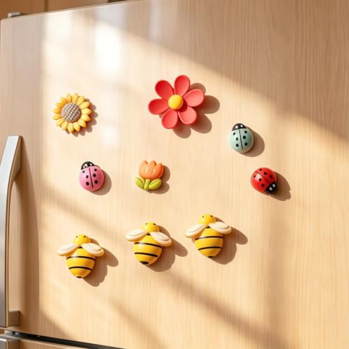 10 piezas imanes decorativos para refrigerador miniatura 3
