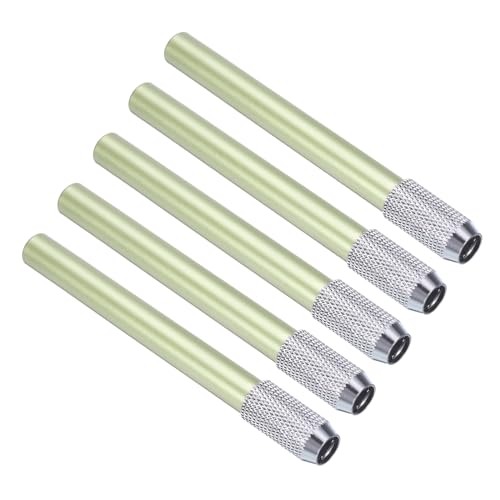 La Mejor Lista de Lápices plásticos y de cera para comprar online. 50 PATIKIL Extensores de Lápiz, 5 Piezas de Soporte de Lápiz de Metal Ajustable para Lápiz de Pluma para Lápiz Corto de Colores de Lápiz de Cera de Lápiz de Escritura de Lápiz...