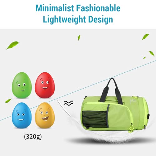 fangzi Foldable Travel Bag Nylon Duffel Bag for Traveling Gym Bag for Men and Women Sports Tote Gym Bag Shoulder Weekender Overnight Bag, Blue2