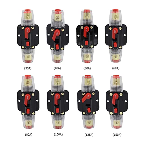 Interruptor de seguro para yates y RV con reinicio de 12V 3