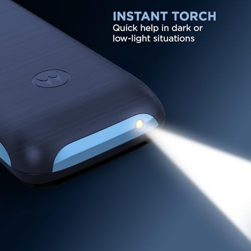 Image of Motorola All-New A100 Single Sim keypad Phone | 2 Years Replacement | Long Lasting Battery | Loud Sound | Wireless FM | (Blue)