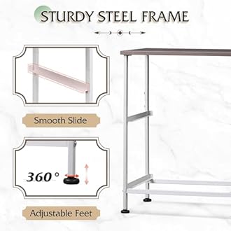 WLIVE Nightstand, 2 Drawer Dresser for Bedroom, Small Dresser with 2 Drawers, Bedside Furniture, Night Stand, End Table with Fabric Bins for Bedroom, Closet, College Dorm, Greige Oak