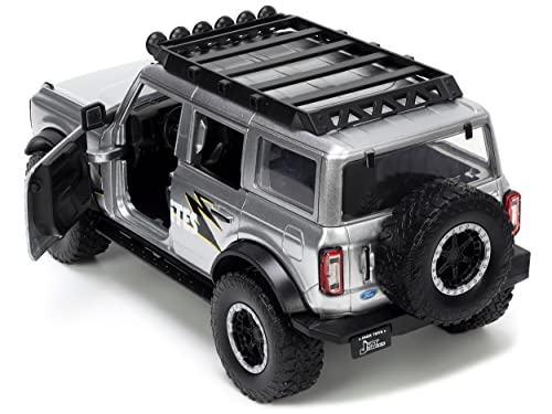 Jada Toys Just Trucks 1:24 Ford Bronco Gris miniatura 4