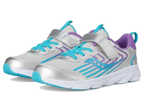 Saucony Wind 3.0 Baskets unisexes pour enfant avec fermeture scratch