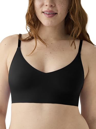True & Co Womens Body Triangle Convertible Strap Bra, Black, L 36C-D 38A-B US