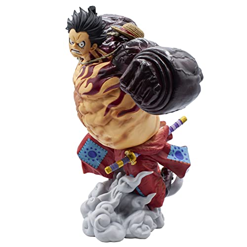 Banpresto - Figurine One Piece - Monkey D Luffy Gear 4 The Brush Master Stars Piece 22cm -...