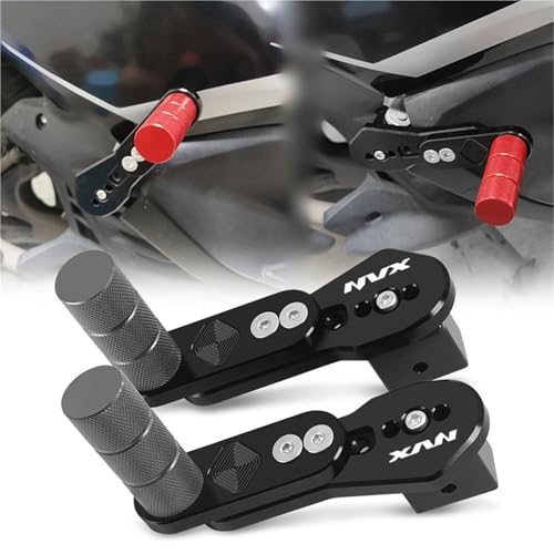 Repose-pieds arrière télescopique réglable moto Yamaha NVX155 2018-2024