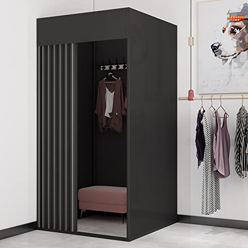 Vestidor de ropa exento y desmontable para corners de moda y sastrería 2