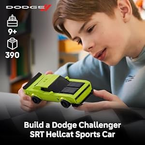 LEGO Speed Champions Dodge Challenger SRT Hellcat Sports Car Toy - Building Set for Learning, Play and Display - Kids Toy for Boys and Girls, Ages 9+ - Birthday Gift Idea for Race Car Fans - 77237 — photo 2 of 6