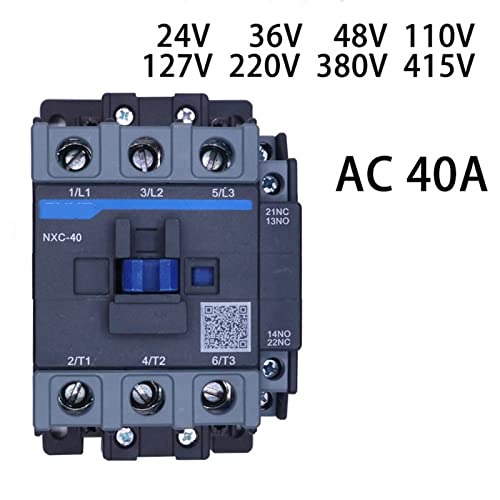 Contacteur NXC-40 40A haute durabilité avec bobine CA 36V mise à jour
