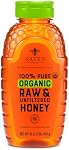 Nature Nate's Organic Pure, Raw and Unfiltered Honey, 16 Ounce