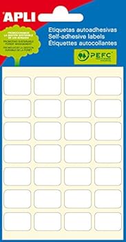 APLI Mini-Etiketten 12 x 18 mm weiss 168 Stück