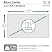 Elite Screens Aeon Series 150” Fixed Frame Projector Screen 16:9, 8K/4K UHD, Edge-Free Design, CineWhite UHD-B, Wall Mounted for Standard, Short & Ultra Short Throw Projectors, Home Theater, AR150WH2