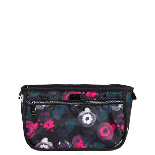 Lug Women's Parasail Cosmetic Case, Water, WATERCOLOR BLACK, One Size