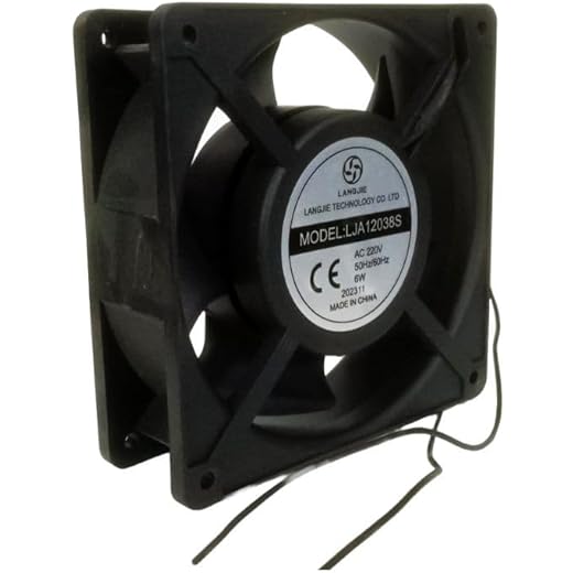 4 Inch 220V AC Metal Body Axial Flow Fan Single Phase Used For Inverter Welding Machine