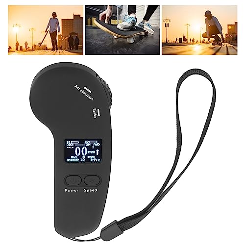 Télécommande de Skateboard Électrique à 3 Vitesses avec Frein et Écran LED Intégré - 6
