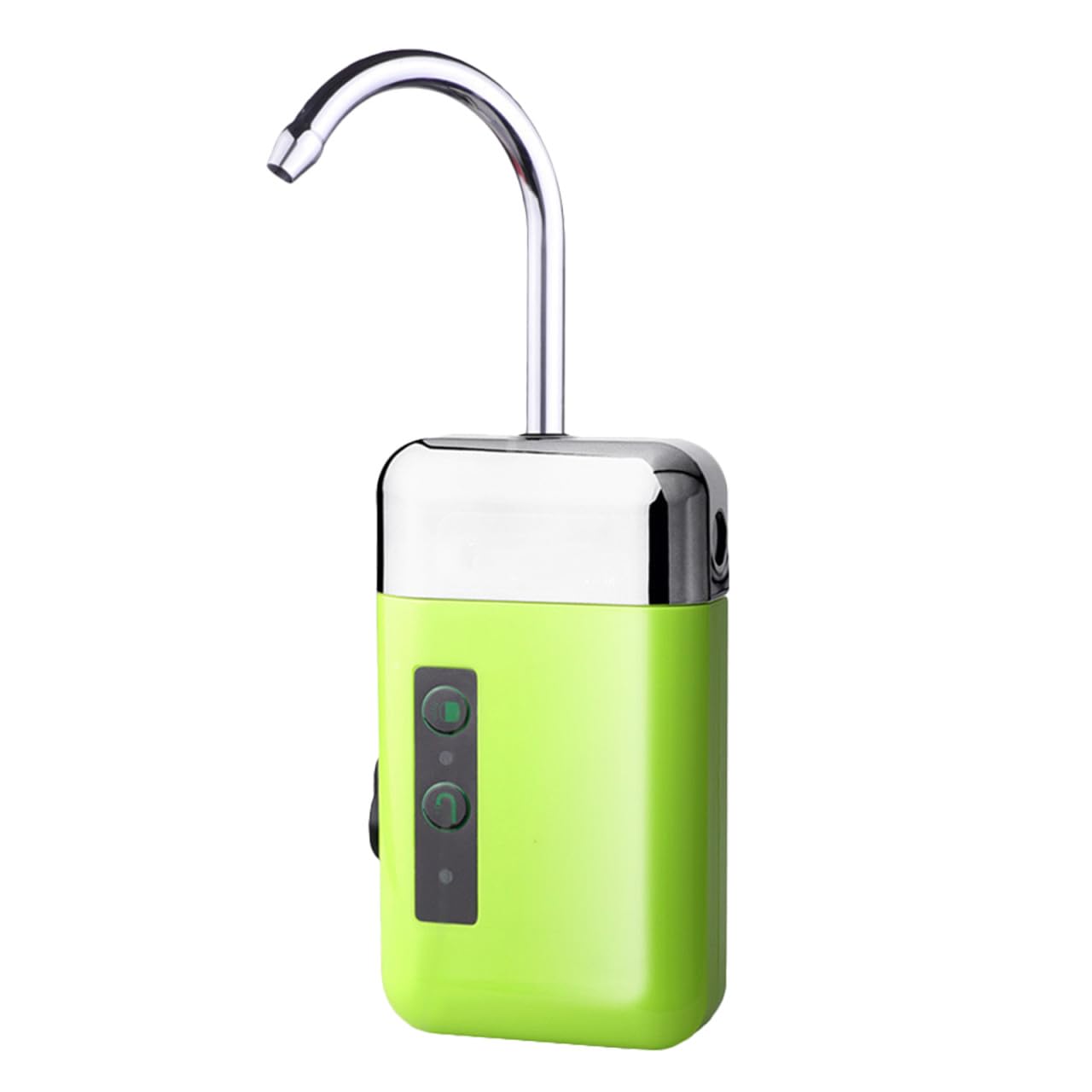 Bomba de Aire para Acuario Recargable USB, Doble Uso, Abs | 2000ma 6l/ 1, 8m, Verde, Sistema Hidropónico y Estanque, Interior y Pesca