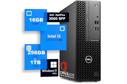 �y�����ςݕi�z DELL OptiPlex 3000 SFF ��12���� i5 ������ 16GB / SSD:256GB+HDD:1TB/Windows11 Pro/MS Office2019/USB3.1/DVD/4KHDR�Ή�/DP/HDMI/WIFI