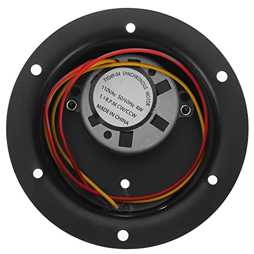 Motor eléctrico resistente de 110 V para bola espejada, motor rotatorio lento para discotecas, clubes nocturnos y fiestas, equipamiento DJ y iluminación para eventos miniatura 1