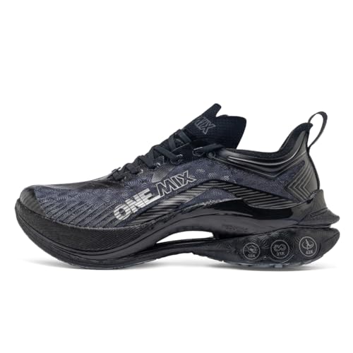 ONEMIX T700 Carbon Plate Marathon Running Racing Shoes Men Professional Stable Supp ort Shock-Relief...