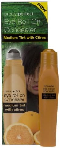PRETTY PERFECT EYE ROLL ON CONCEALER MEDIUM TINT WITH CITRUS 14ML